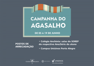 CAMPANHA DO AGASALHO